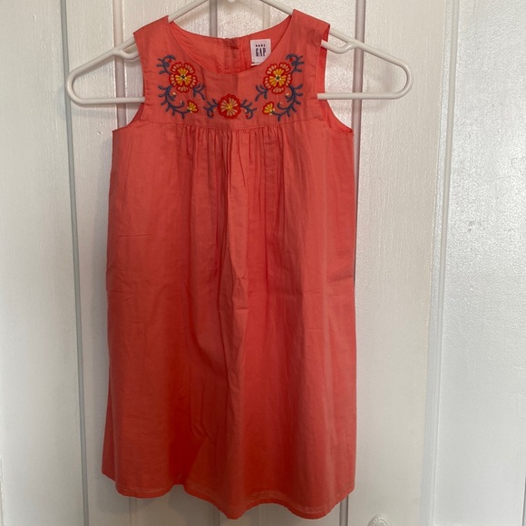 GAP girls summer dress, pink, size 5 - Picture 1 of 4